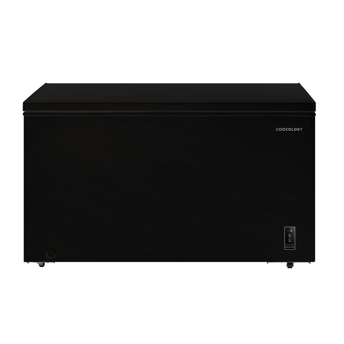 Freestanding Chest Freezer 99L Adjustable Thermostat Black