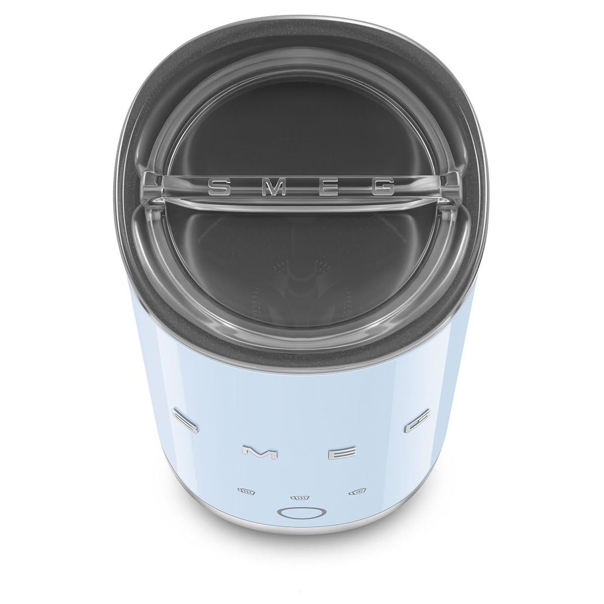 Mini Milk Frother 500W Induction Heating 3 Preset Functions Pastel Blue