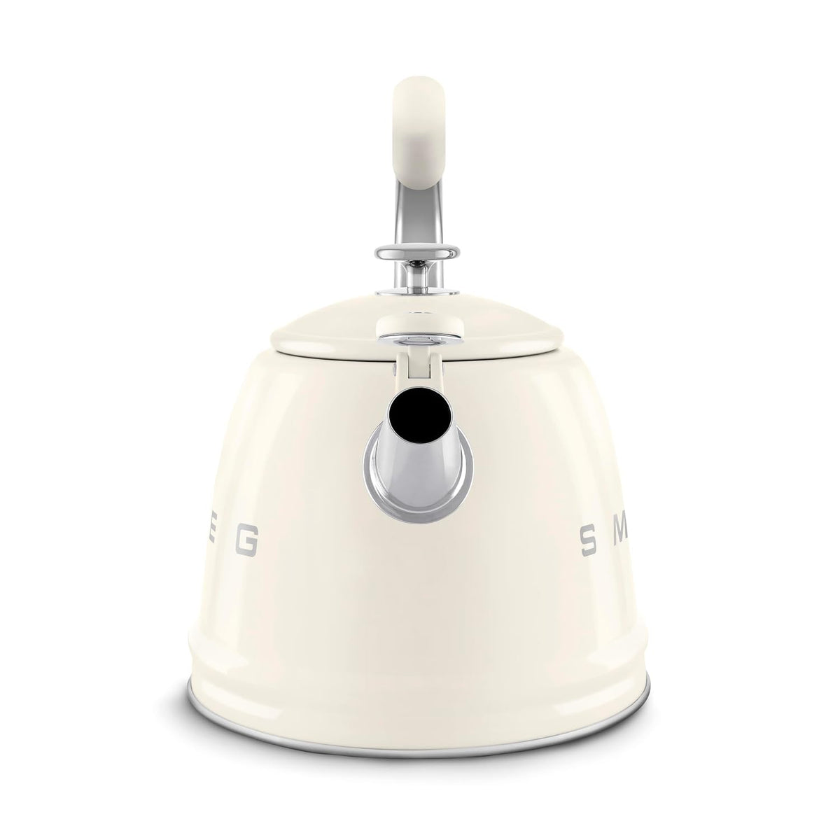 Whistling Kettle 2.3L Stainless Steel Cream