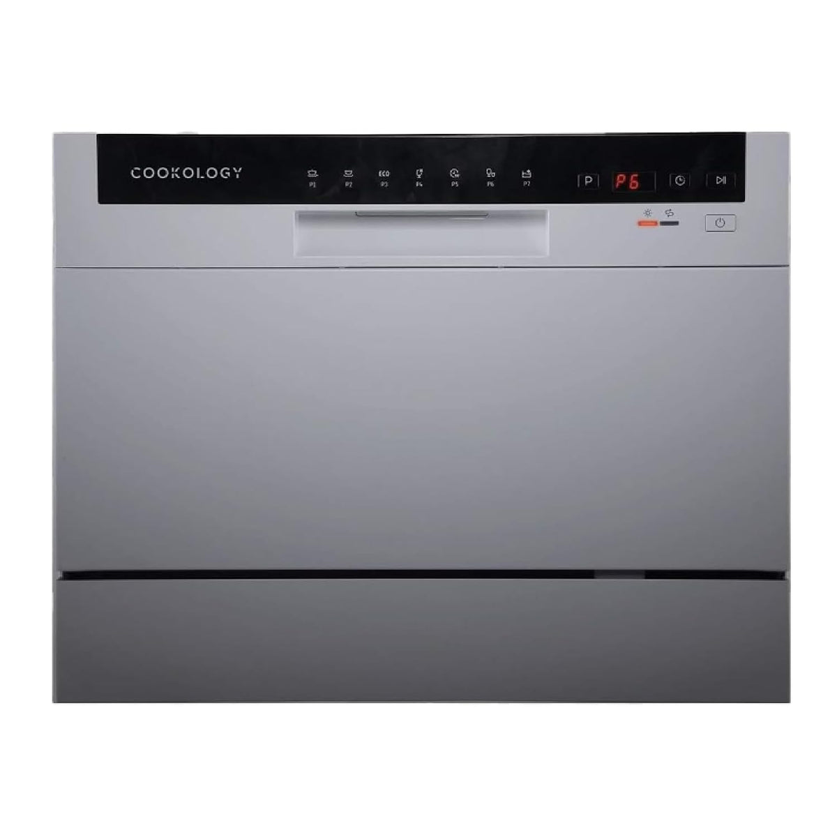 Mini Counter Top Dishwasher 6 Place Settings 7 Cycles White