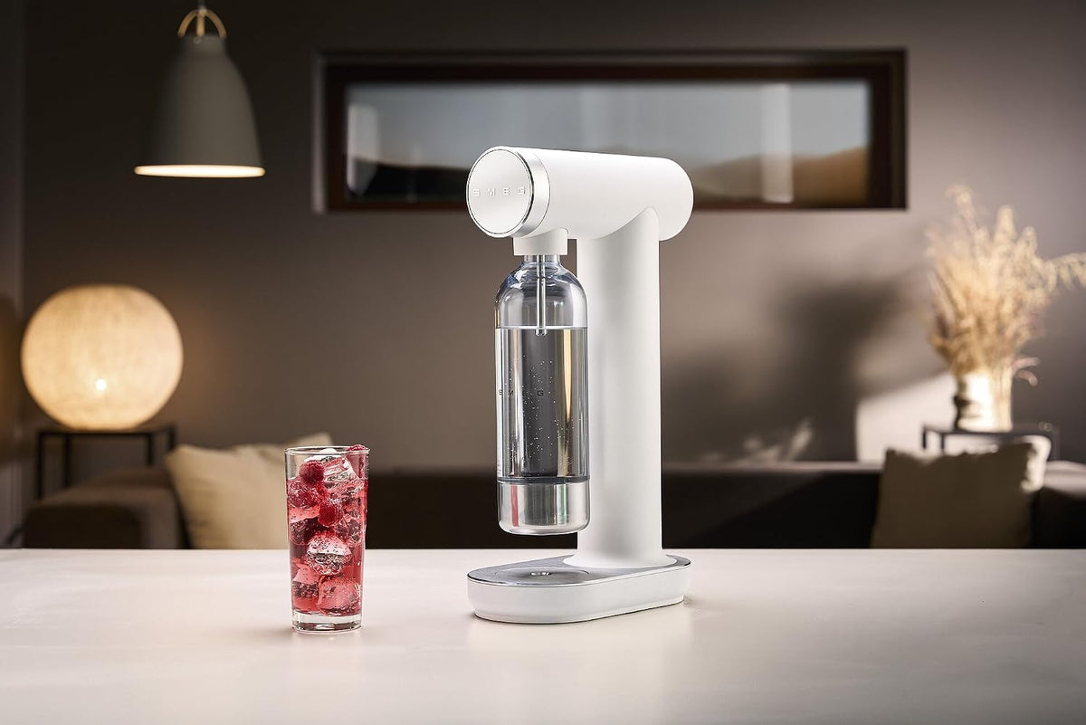 Soda Maker 800ml Manual Carbonation White