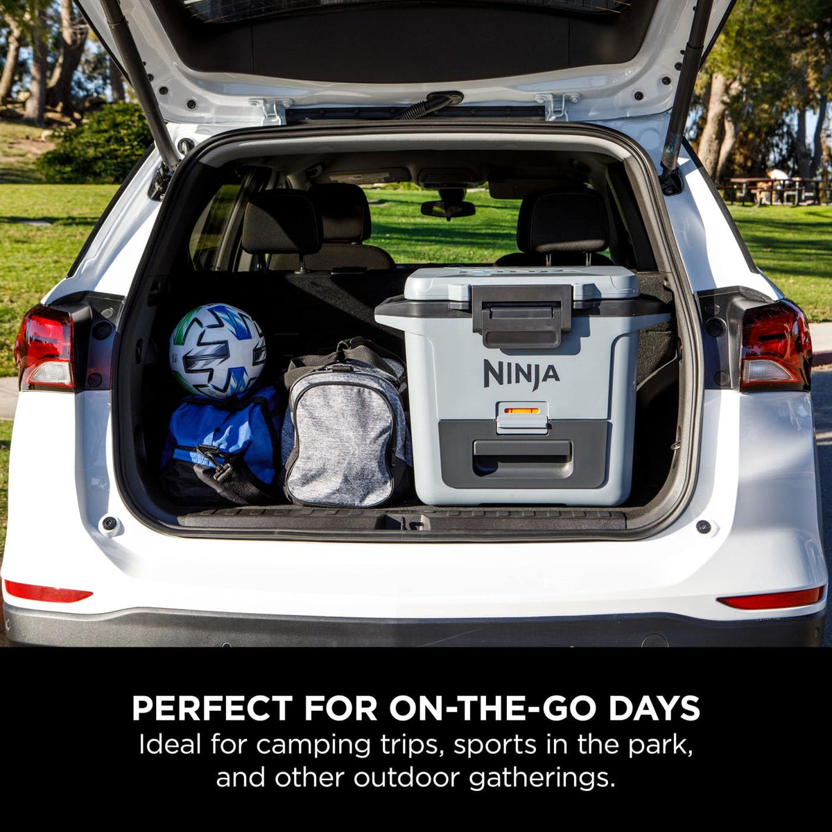 Ninja FrostVault Hard Cooler 30qt/28L, Premium Heavy-Duty Insulated Cool Box