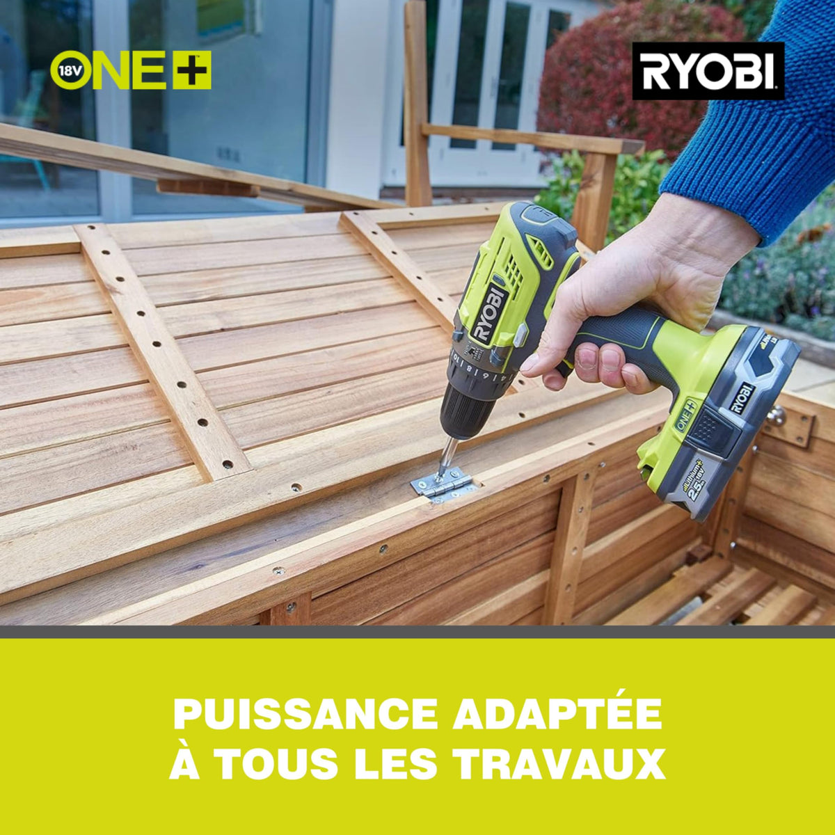 RYOBI - BRUSHLESS Motor Drill-Driver Without Carbon