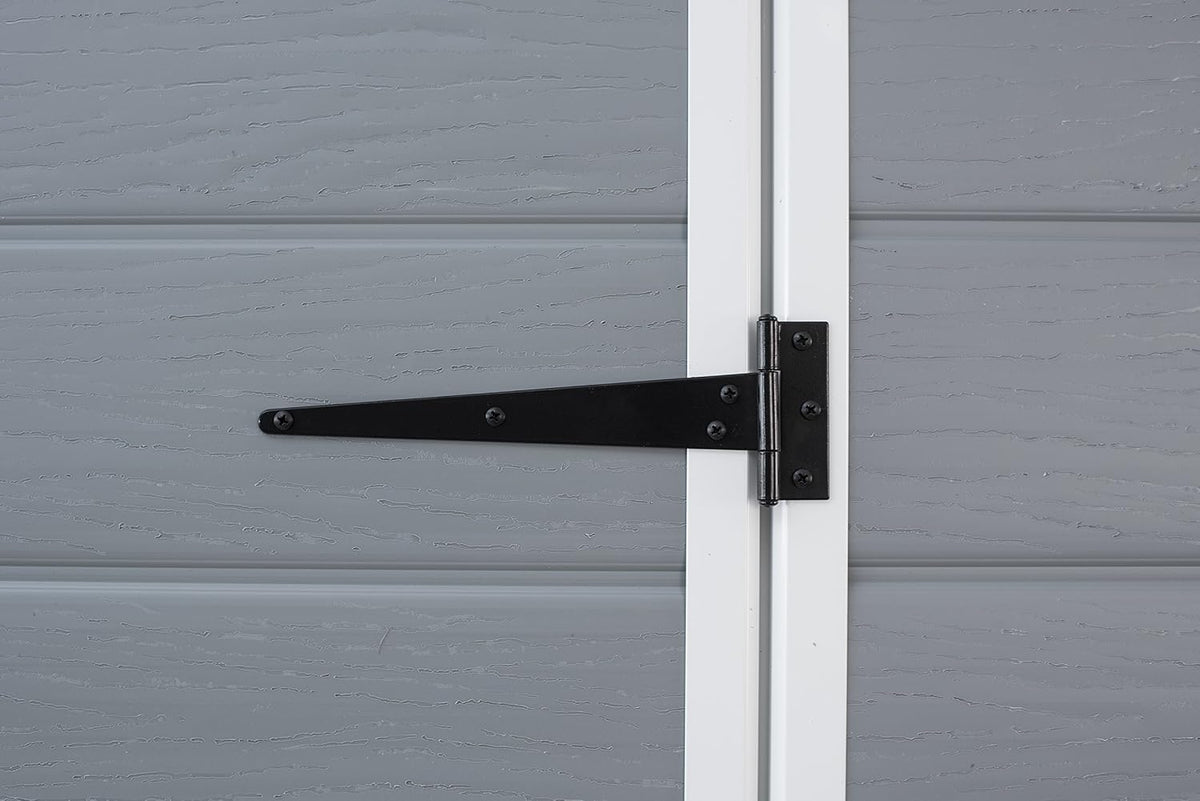 Garden Storage Shed 6 X 6 Ft Grey Resin Single Door