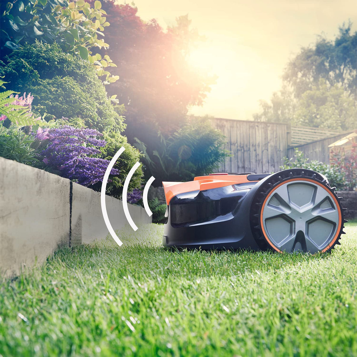 LawnMaster OcuMow® 16 Drop and Mow Robot Lawnmower with MX 24V 4.0Ah lithium battery