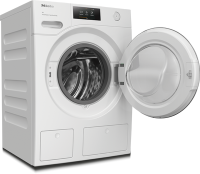 9kg Front-Load Washing Machine, 1600 rpm, Auto Detergent Dosing, Steam & WiFi, White