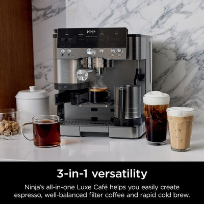 Ninja Luxe Café Premier ES601UK 3-in-1 Espresso Machine