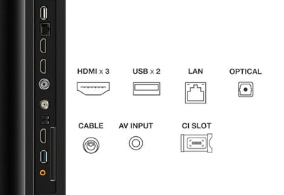 TCL 43P755K 43-inch Ultra HD, Wide Color Gamut, 4K HDR TV