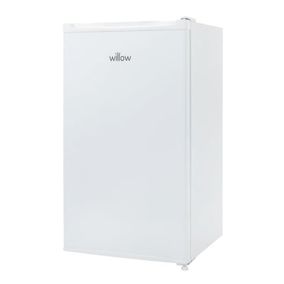 Under Counter Fridge 94L Adjustable Thermostat Reversible Door White