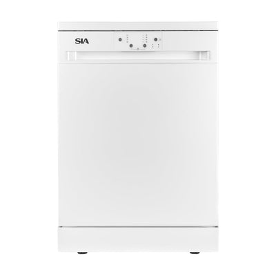 Freestanding Dishwasher 45cm 9 Place Settings 4 Programs Black