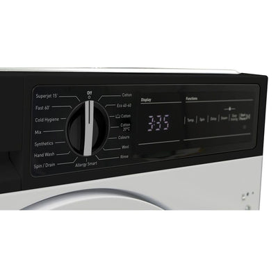 Sharp Sharp ES-NIH714BWA-EN Integrated 7kg Washing Machine with 1400 rpm - White - A Rated