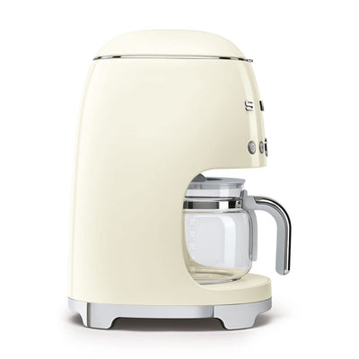 Drip Coffee Machine 1.4L 1050W 10 Cup Auto-Start Cream