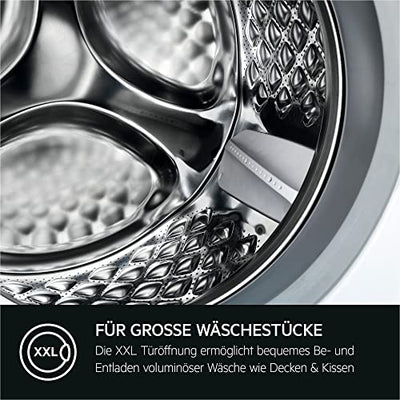 AEG Series 6000 L6FBA51480 washing machine Front-load 8 kg 1400 RPM White