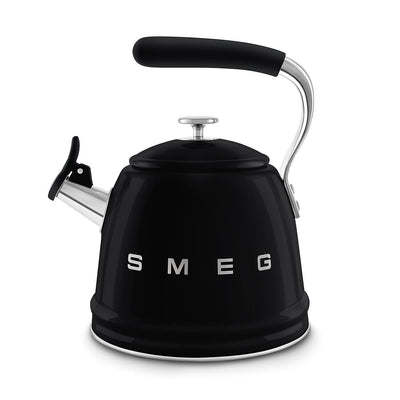 Whistling Kettle 2.3L Stainless Steel Silicone Handle Black