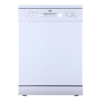 Freestanding Dishwasher 45cm 9 Place Settings 4 Programs Black