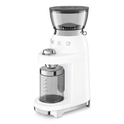 Electric Coffee Grinder 240g 150W Conical Burr White