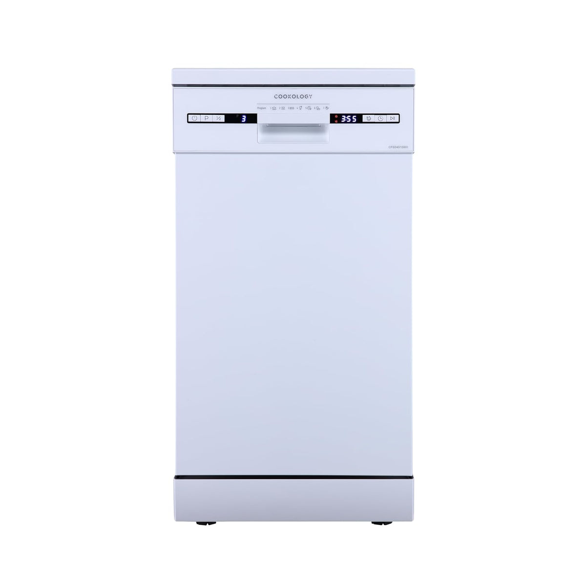 Freestanding Dishwasher 10 Place Settings 45cm White