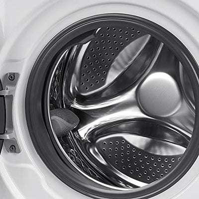 Midea MF200W70B/E Freestanding Washing Machine, BLDC Motor, Bright LED Display, Health Guard, Steam