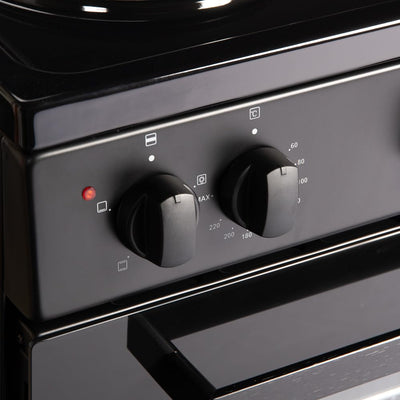 Freestanding Electric Cooker 62L 50cm Black