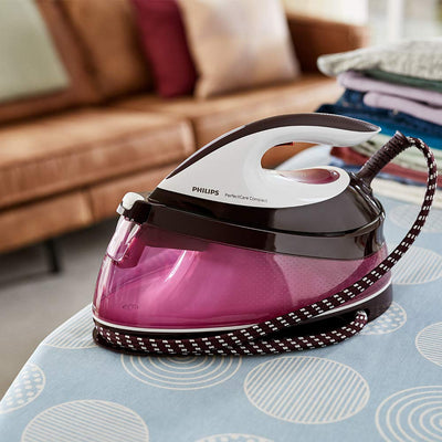 Philips PerfectCare Compact Steam Generator - 2400W, 400g Steam Boost, 6.5 Bar Pressure
