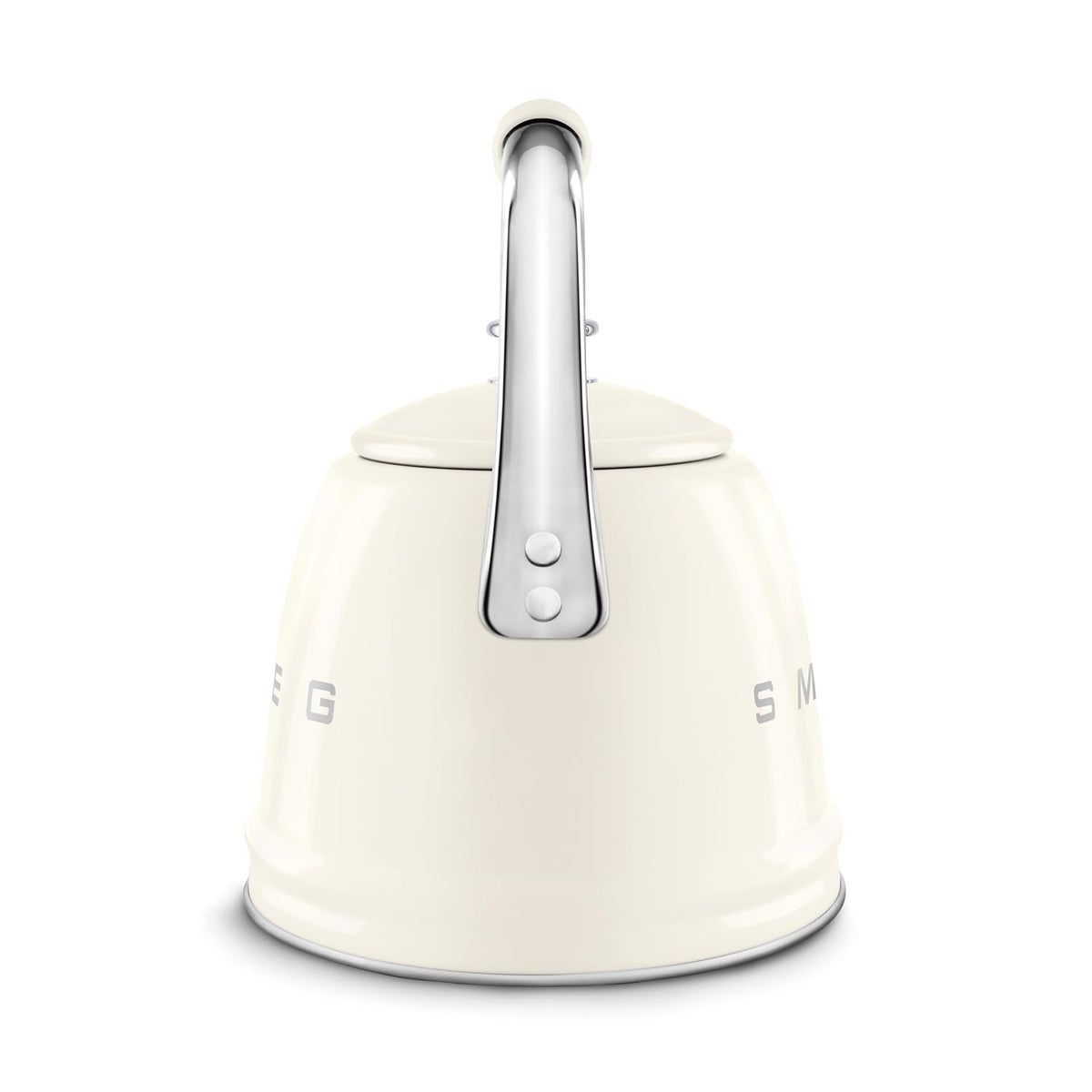 Whistling Kettle 2.3L Stainless Steel Cream