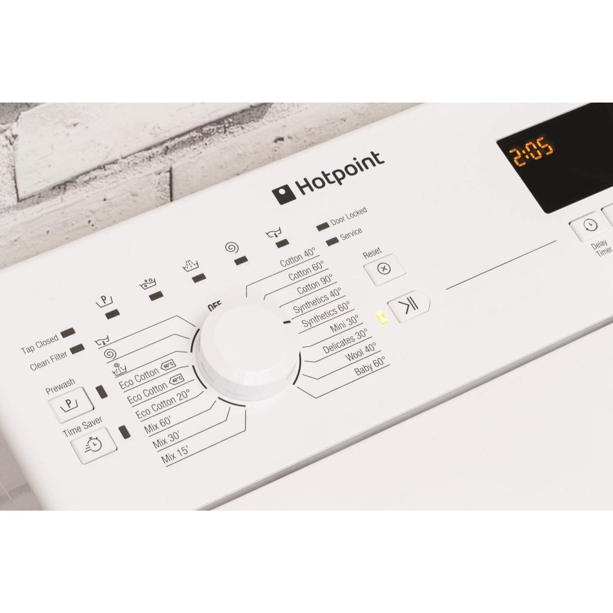 Hotpoint Top Loader 7kg WMTF 722U UK N Washing Machine, White