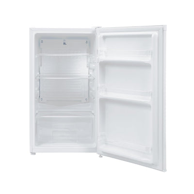 Under Counter Fridge 94L Adjustable Thermostat Reversible Door White