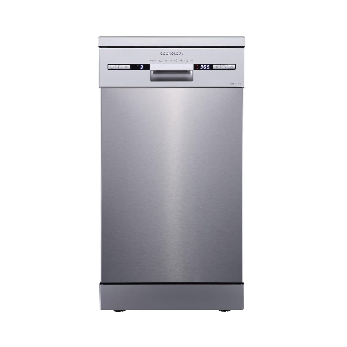 Freestanding Dishwasher 10 Place Settings 45cm White