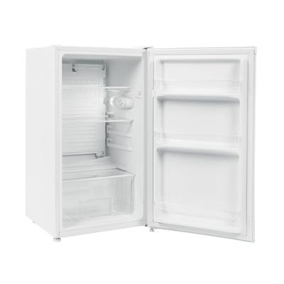 Under Counter Fridge 94L Adjustable Thermostat Reversible Door White