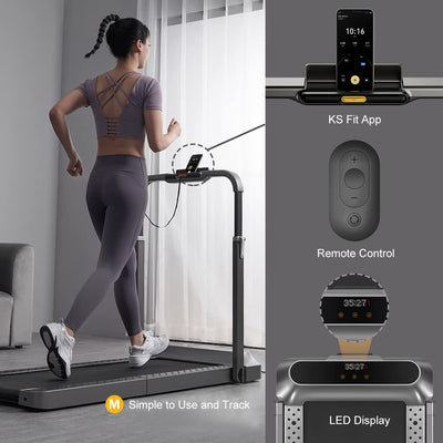WalkingPad R2 Treadmill, Walking Pad Foldable 44 cm x 120 cm