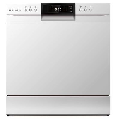 Table Top Dishwasher 8 Place Settings 7 Wash Cycles Silver