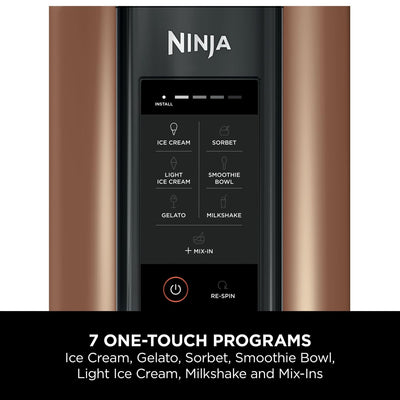Ninja CREAMi Ice Cream Maker & Frozen Dessert Maker with 3 Tubs, 7 Programs
