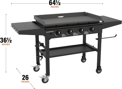Blackstone 4 Burner Liquid Propane Outdoor Griddle Black