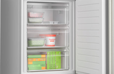 Bosch - 500 Series 12.8 Cu. Ft Bottom-Freezer Counter-Depth Smart Refrigerator - Stainless Steel