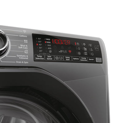 Freestanding Washer Dryer 9Kg Wash 6Kg Dry 1600Rpm Graphite