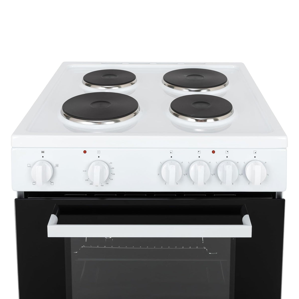Freestanding Single Cavity Electric Cooker 68L 60cm White
