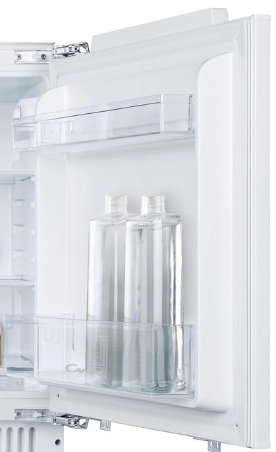 Integrated Undercounter Fridge 135L Adjustable Shelves LED Display White