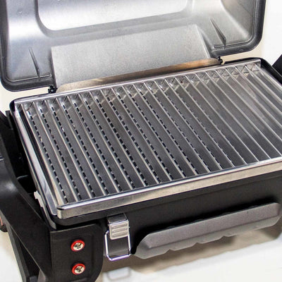 Char-Broil X200 Grill2Go - Portable Barbecue Grill with TRU-Infrared Technology, Grey | Cast Aluminium