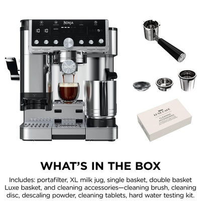 3-In-1 Espresso Cold Brew Filter Coffee Machine 25 Grind Settings Silver