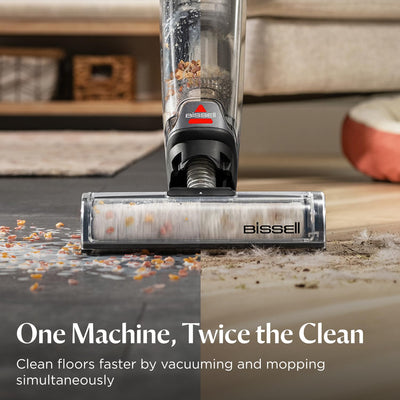 Wet Dry Vacuum Cleaner 30 Min Runtime 3 Modes Cordless Black/Grey