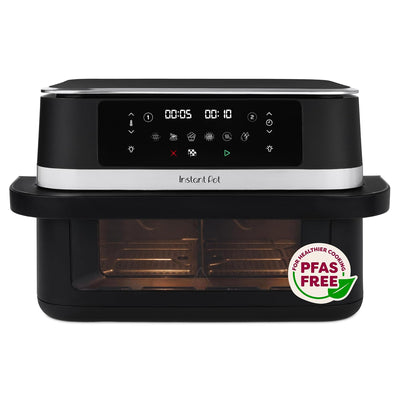 Dual Zone Air Fryer 8.5L 8-in-1 With Sync Cook Black