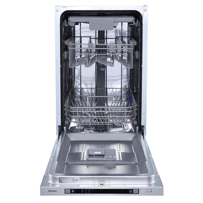 Built-In Dishwasher 10 Place Settings 7 Programs White 30 Min Quick Wash