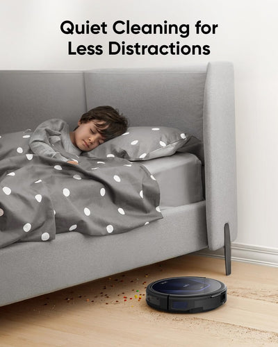 Robot Vacuum And Mop 4000Pa Suction 120 Min Black