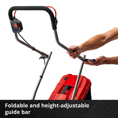 Einhell Power X-Change 18/33 Cordless Lawnmower With Battery and Charger - 18V, Brushless Motor