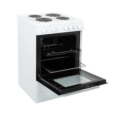 Freestanding Single Cavity Electric Cooker 68L 60cm White
