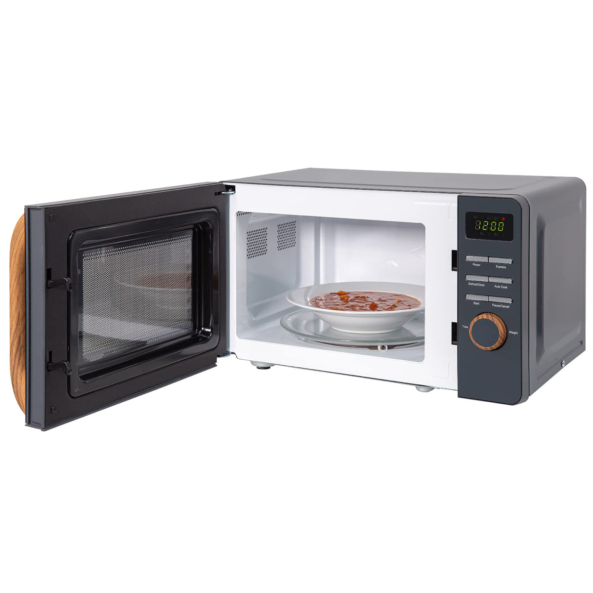 Russell Hobbs RHMD714G 17 L 700 W Scandi Grey Digital Microwave with 5 Power Levels s