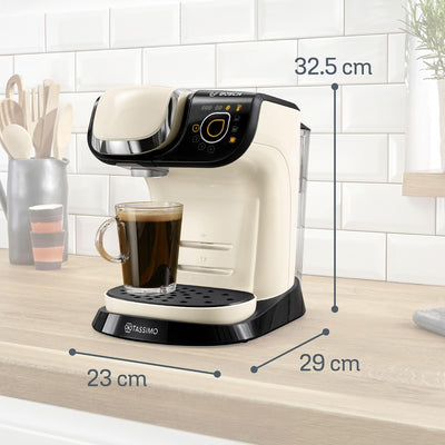 Coffee Machine 1500W 1.3L T Disc Intellibrew Cream