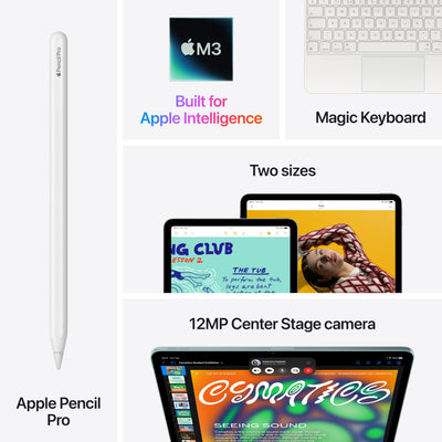 Apple iPad Air 13-inch with M3 chip Built for Apple Intelligence, Liquid Retina Display, 256GB