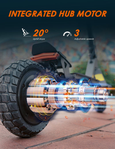 Kukirin G2 Electric Scooter for Adults, 10 Inches Vacuum tyre & 48V 15AH High Capacity Battery