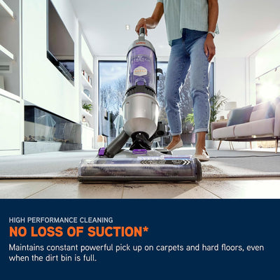 Upright Bagless Vacuum Cleaner 820W 1.5L Pet Turbo Tool Purple